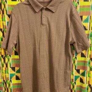 Men's Brown Polo Shirt